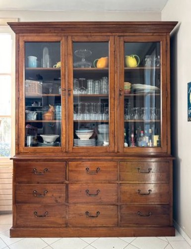Buffet deux corps vaisselier - -,