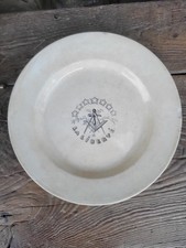 Ancienne Assiette Faience Nimy