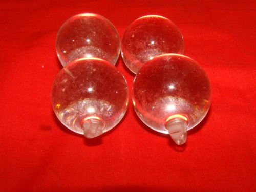 Lot boules cristal - de,