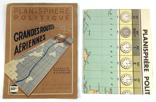 Planisphere politique - planisphere, et