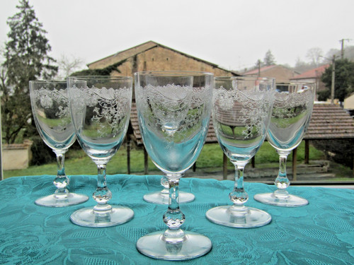 Verres vin blanc en - à,
