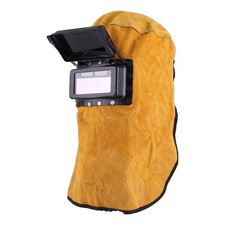 Casque à souder cuir portable