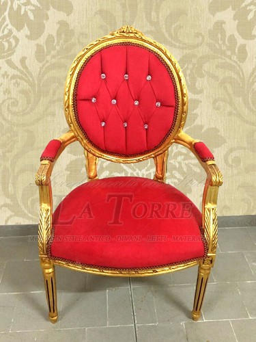 Fauteuil cordelia baroque - fauteuil,