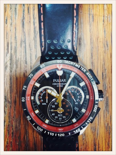 Pulsar vk63 x001 chronograph - pulsar, vk63-x001