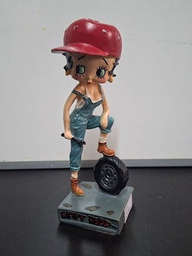 Figurine betty boop garagiste - figurine,