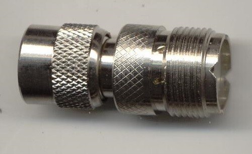 Adaptateur tnc male - tnc, /