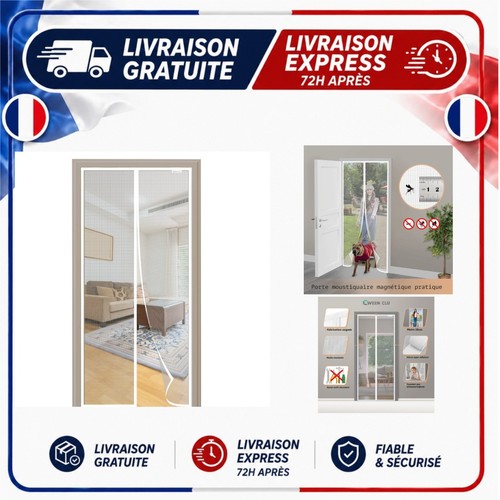 Moustiquaire porte - moustiquaire, de