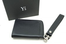 Porte-Monnaie Y's Yohji Yamamoto En Cuir Compact 4546K