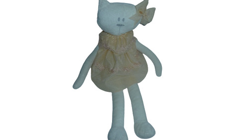 Doudou peluche chat - , j