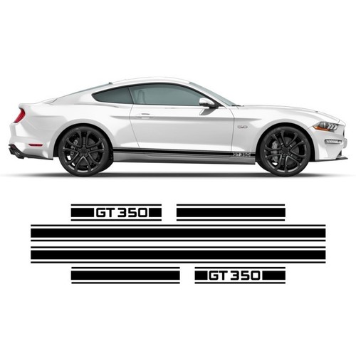 Autocollant bande ford mustang - ford,