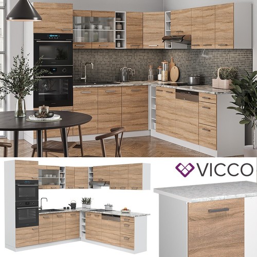 Kitchenette cuisine angle - cuisine, en