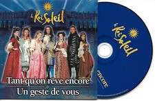 CD CARDSLEEVE ROI SOLEIL MOIRE/MAE TANT QU'ON REVE ENCORE + GESTE DE VOUS TBE