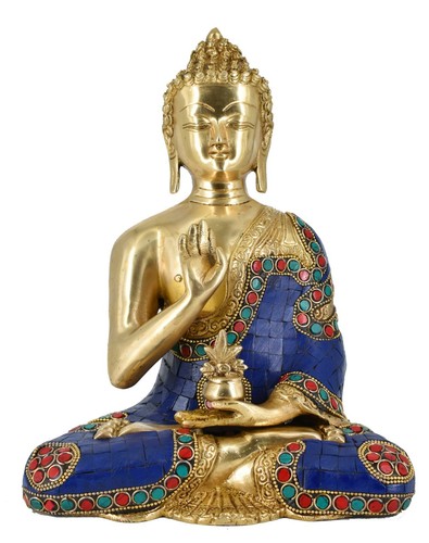 Grande statue laiton - statue, en