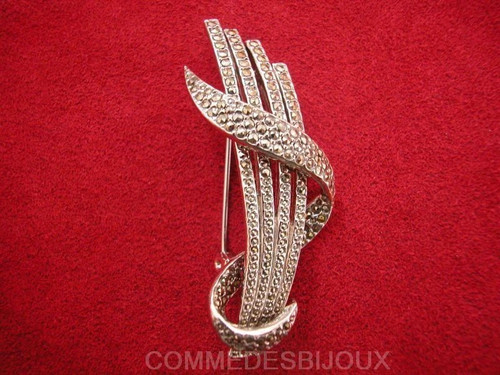 Broche vintage gerbe - gerbe, 4