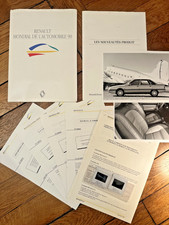 RARE 1990 - Renault 21 Baccara Press kit (& Alpine Le Mans , R25 V6)