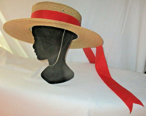 Superbe chapeau gondolier - chapeau, de
