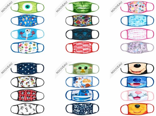 Neuf lot 4 masques - neuf,