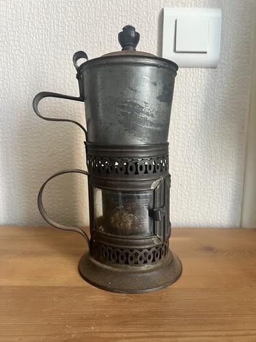 Réchaud cafetière ancienne - réchaud,
