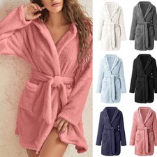 Peignoir Femme Doux Corail