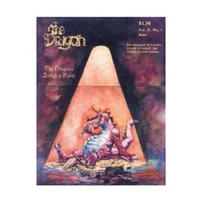 TSR Dragon Magazine #7 " Origines De Donjons et Dragons,Militaire Formations On