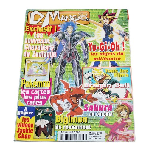 Magazine revue mangas - d.,