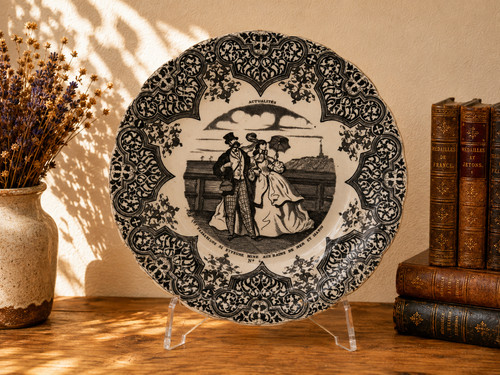 Assiette parlante gien - assiette,