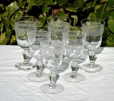 Service de 6 verres à eau en