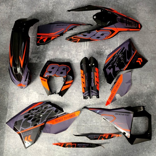 Plastics graphics applied - plastics,