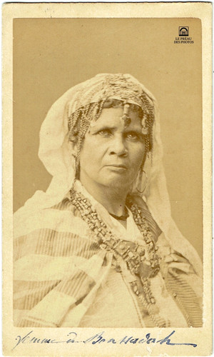 Cdv algerie 1880 - 1880, femme