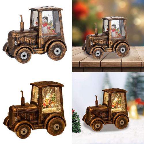 Tracteur lumineux noël à - noël,