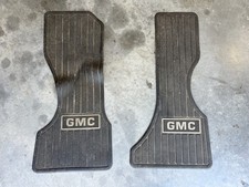 Used 1983-1996 GMC Van Rubber Floor Mats PAIR g10 g20 g30 Vandura