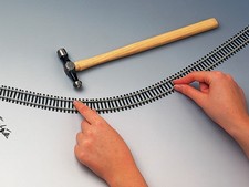 HORNBY Rail droit flexible 970