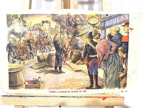 Ancienne affiche lithographie - affiche,