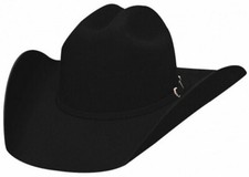 Chapeau Western Hat Western Hut En Feutre Bullhide Appaloosa 2X Black