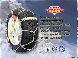 Chaines neige 4x4 - neige, supermagic