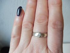 Bague Argentée, Pierre Lang