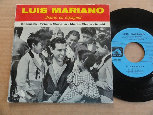 Disque 45t luis mariano - disque, chante