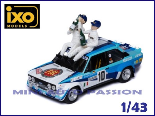 Fiat 131 abarth - -, victoire