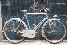 Nicola Barra Porteur Vélo Ancien Caminargent Herse Rene 