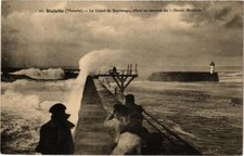 Old postcard Dielette - Le