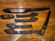2018-2025 Audi RS5 S5 A5 RS4 S4 A4 B9 F5 Interior Carbon Fiber Trim set OEM