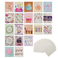 Lot cartes anniversaire - 20,