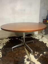 Table palissandre design Giancarlo Piretti pour Anonima Castelli 1960-70