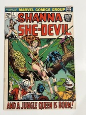Shanna the She-Devil #1 F/VF 7.0 Key 1st Appearance & Origin Steranko Cover 1972