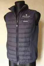 KINGSLAND EQUESTRIAN NAVY NYLON FABRIC BODY WARMER - INSULATED VEST UNISEX Sz. M