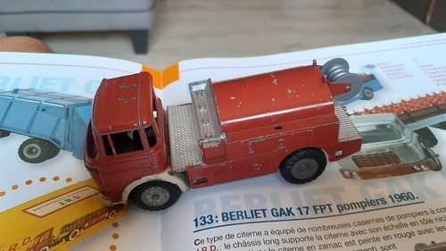 Rare berliet gak pompiers - berliet,