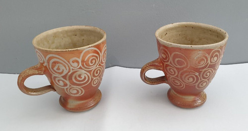Deux tasses grès - tasses, de