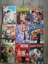 Lot  de 9 BD Adulte