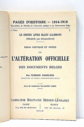 Altération officielle des - l'altÉration,