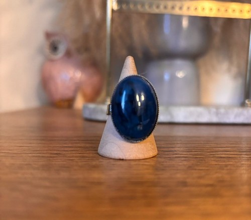 Bague apatite bleue - bague,
